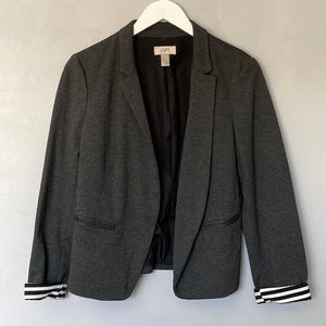 Gray loft blazer